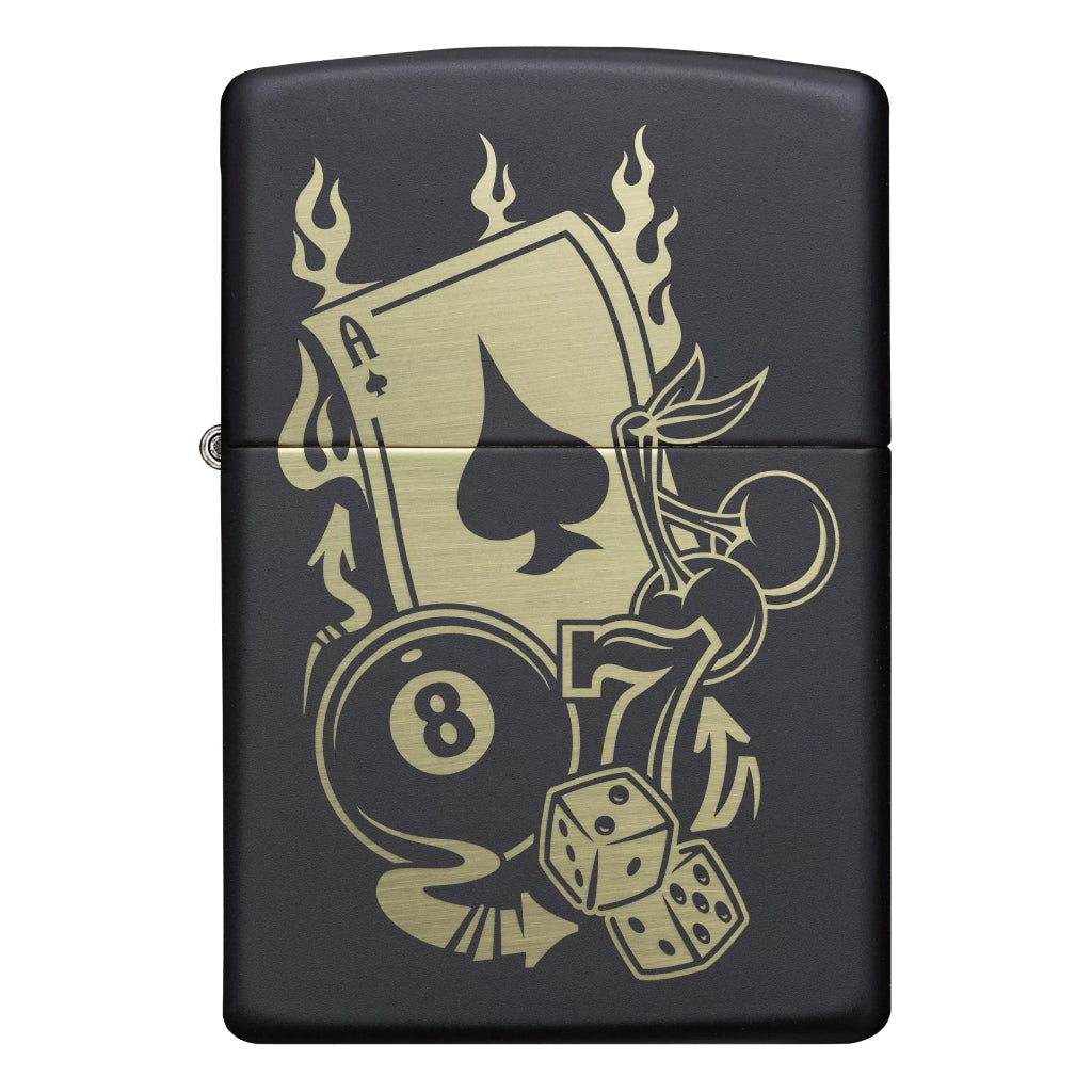 Zippo Encendedor Juegos de Mesa, Black