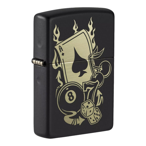 Zippo Encendedor Juegos de Mesa, Black