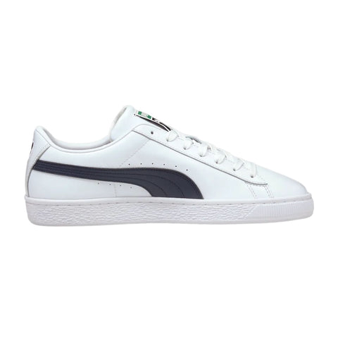 Puma Tenis Casuales Basket Classic XXI Blanco Navy para Hombre Unimart