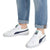 Puma Tenis Casuales Basket Classic XXI Blanco/Navy, para Hombre