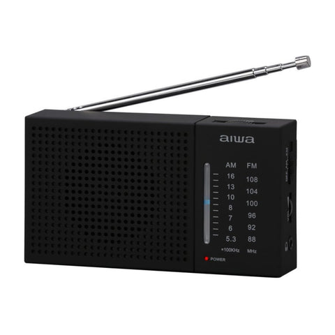 Aiwa Radio Analógico AM/FM Portátil, AWFML2