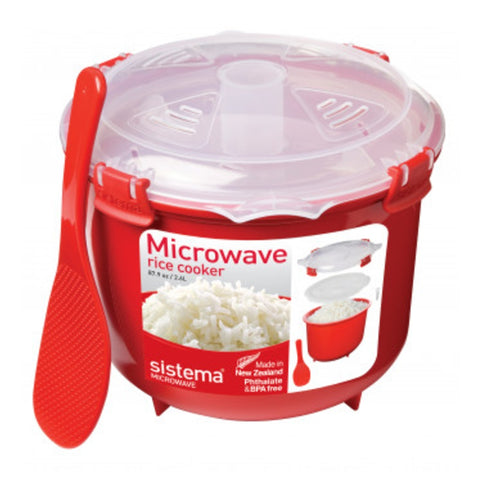 Comprar Juego de olla arrocera para microondas, utensilios de cocina de  conducción rápida de calor, olla para cocinar arroz reutilizable,  recipiente para almuerzo práctico, 1 Juego