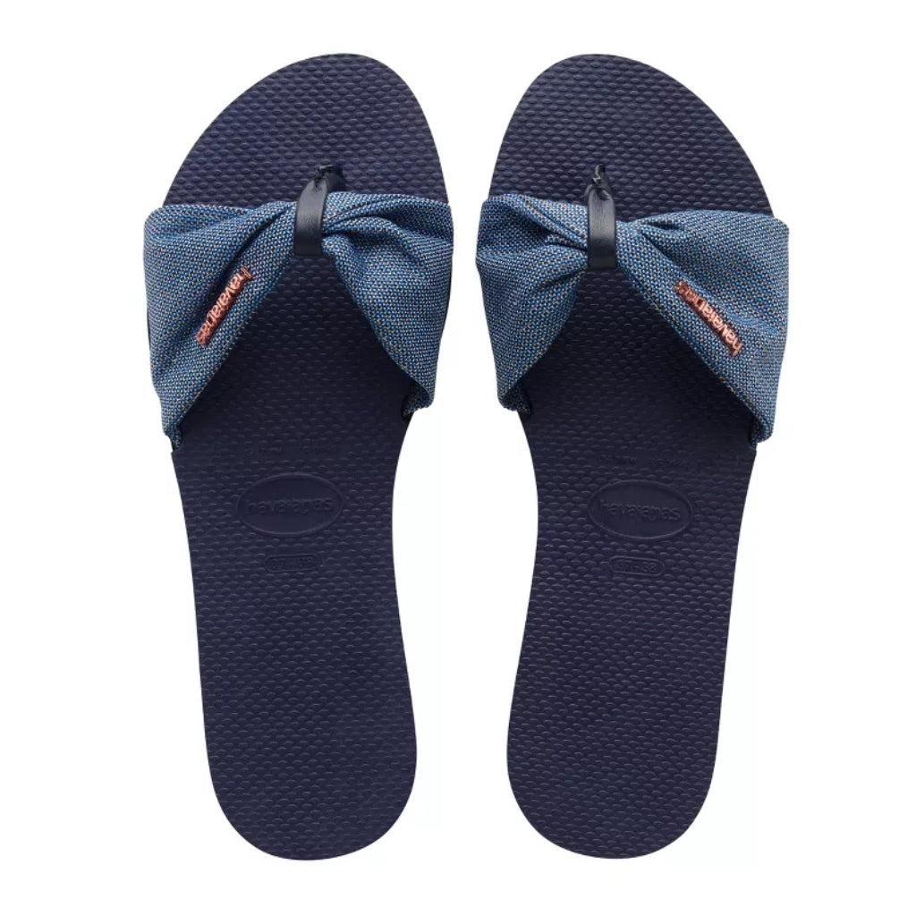 Havaianas Sandalias You St Tropez Shine Marino, para Mujer