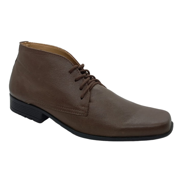 Wyners Botines Formales Café, para Hombre