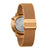 Bratleboro Reloj Análogo para Mujer Acadia Metal, Gold Black S