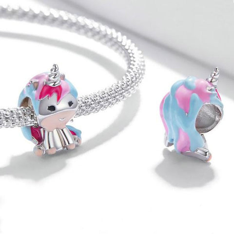 CR Charms Charm Unicornio Multicolor