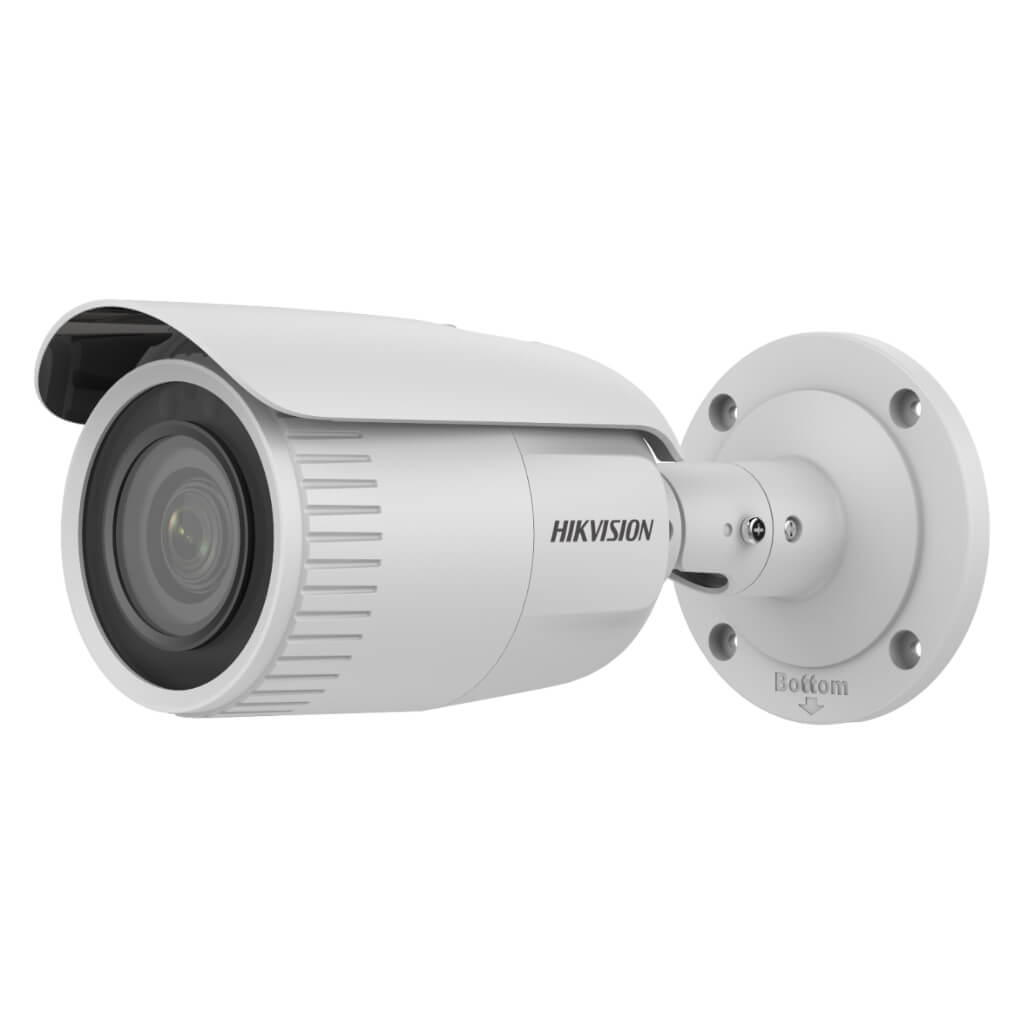 Hikvision Cámara de Seguridad Bullet de Red Varifocal 2MP para Exteriores, 2.8-12MM