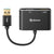 Steren Adaptador USB 3.0 a HDMI/VGA, COM-476