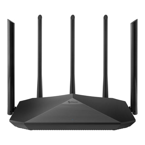 Steren Router Inalámbrico Wi-Fi 6 Doble Banda, COM-870+