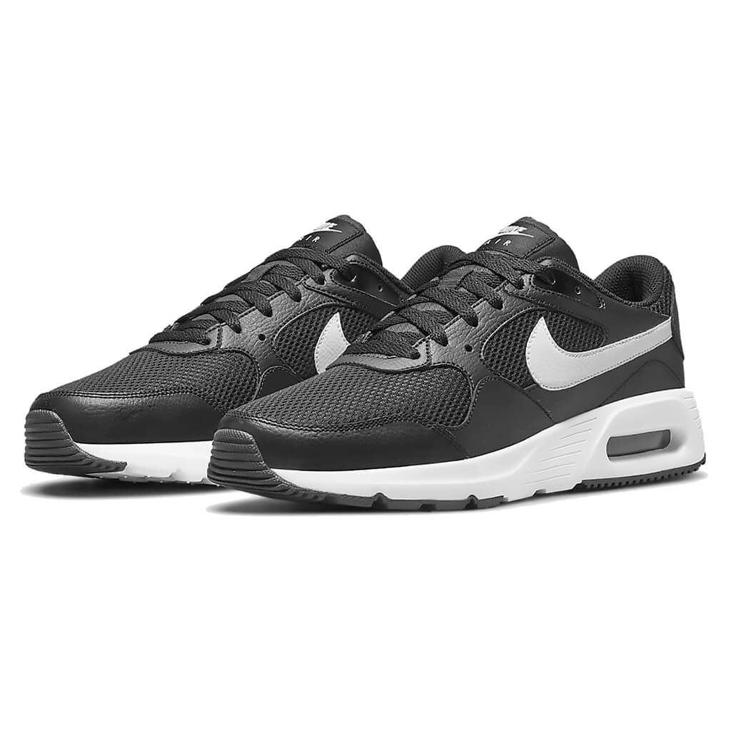 Nike Tenis Air Max SC Negro/Blanco, para Hombre