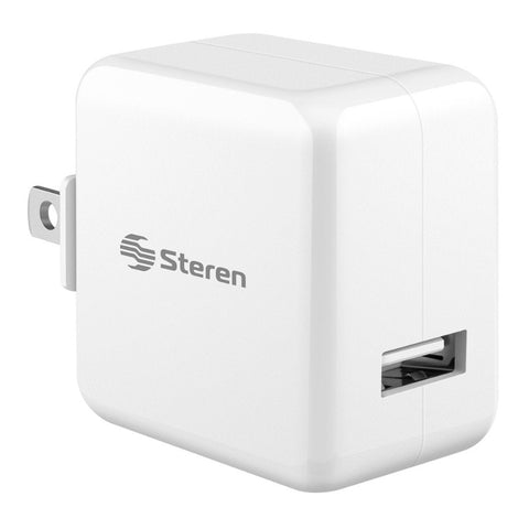 Steren Cargador de Pared USB 10W, ELI-712