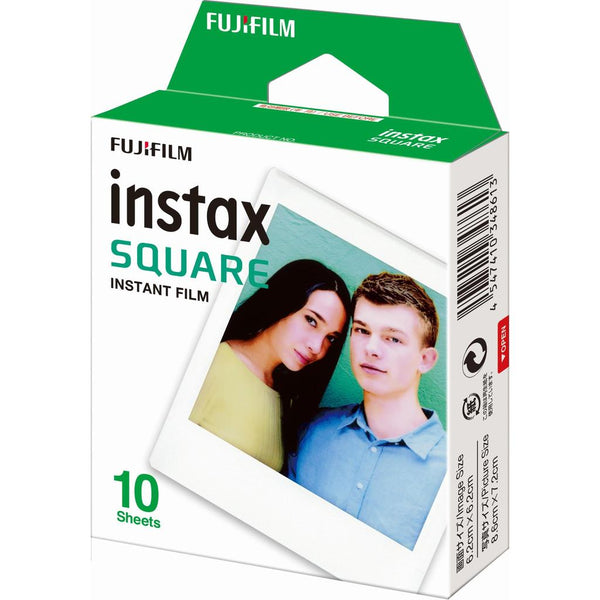 Fujifilm Papel Fotográfico Instax Square Color, 10 Unidades