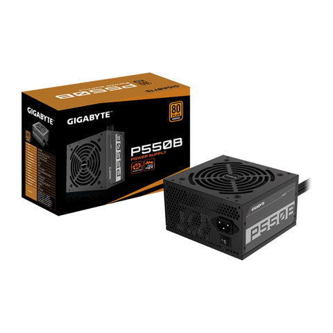 Gigabyte Fuente de Poder 550W 80 PLUS Bronze, GP-P550B