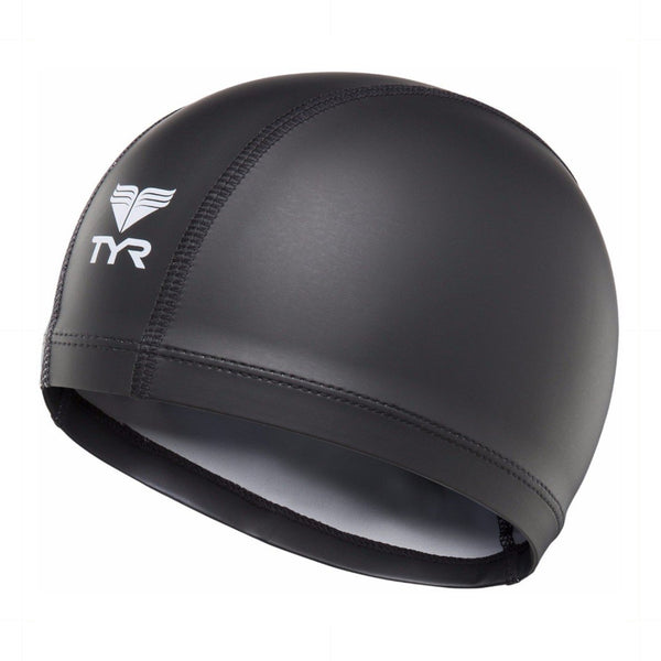 TYR Gorra para Natación Warmwear, Negra