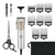 Conair Set Cortadora de Cabello Alámbrica Metalcraft Hc6000, 14 Piezas