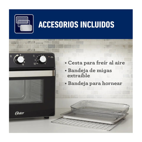 Oster Horno con Freidora de Aire, TSSTTVMAF1