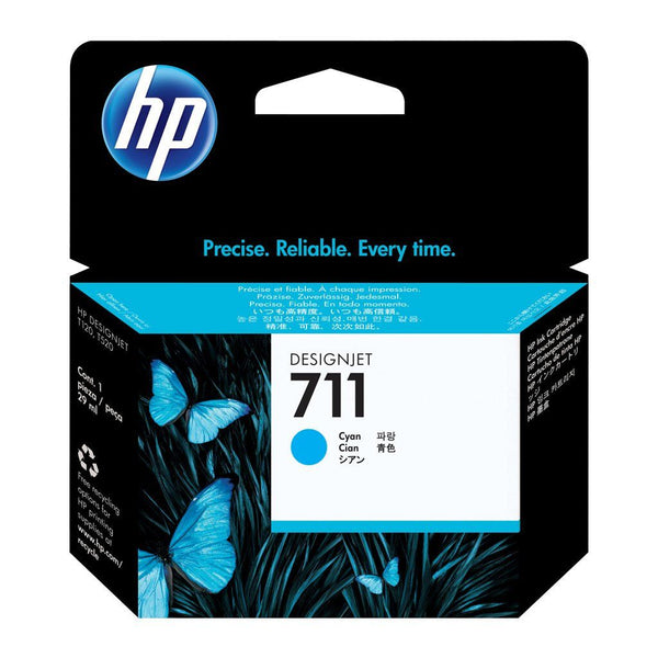 HP Cartucho de Tinta Original Cyan 711 (CZ130A)