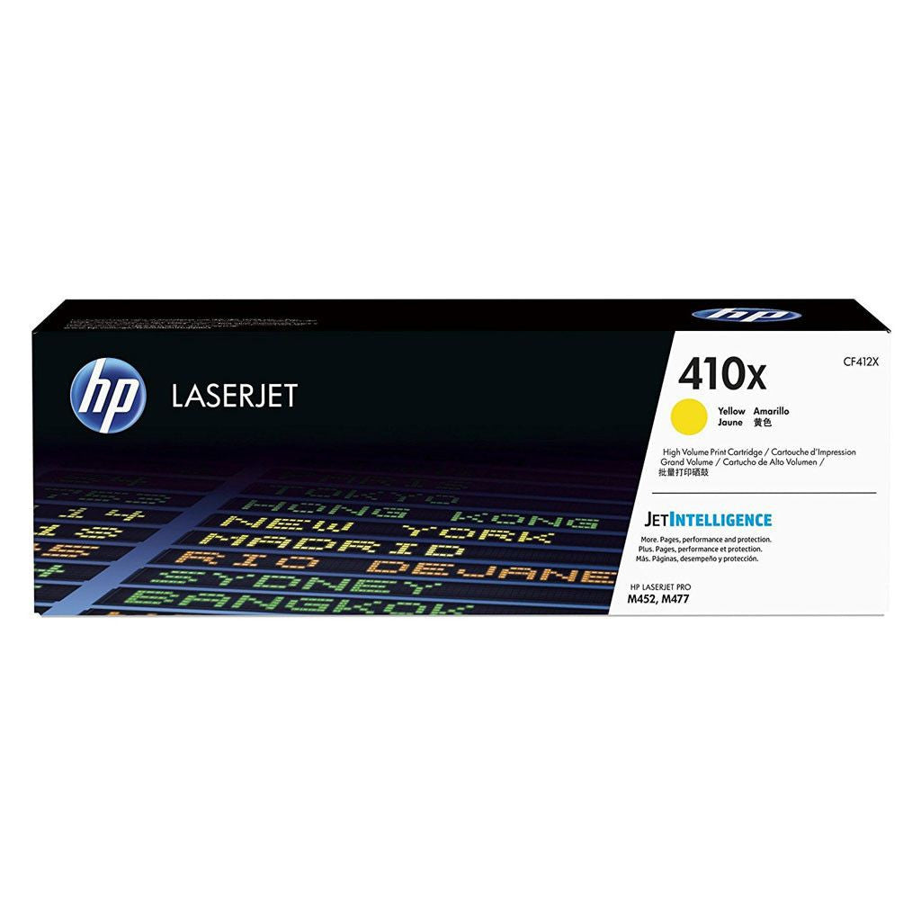 HP Tóner Amarillo 410X (CF412X) 5,000 Páginas