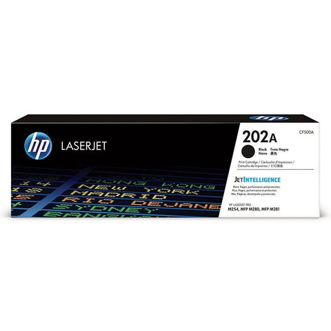 HP Tóner Negro 202A (CF500A) 1,400 Páginas