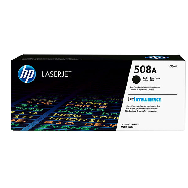 HP Tóner Negro 508A (CF360A) 6,000 Páginas