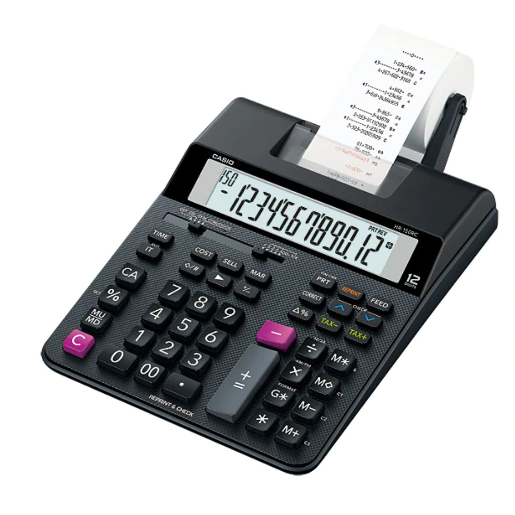 Casio Calculadora de Escritorio con Impresión HR-150RC