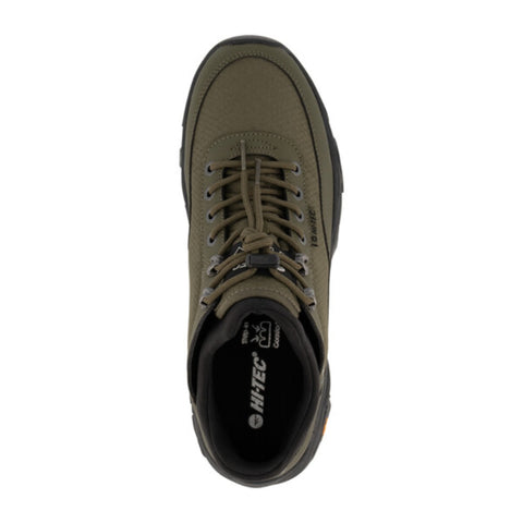 Hi-Tec Zapatos Hiking Adventure MOC I + Oliva/Negro, para Hombre