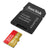 SanDisk Tarjeta de Memoria 128GB con Adaptador MicroSDXC a SD, SDSQXAA-128G-GN6AA