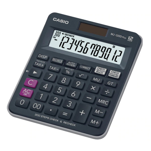 Casio Calculadora de Escritorio MJ-120D Plus