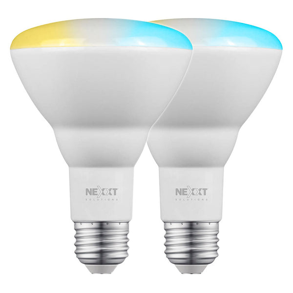 Nexxt Solutions Bombillo Inteligente de Alta Luminosidad Wi-Fi LED NHB-W210, Luz Blanca, Pack 2 Unidades