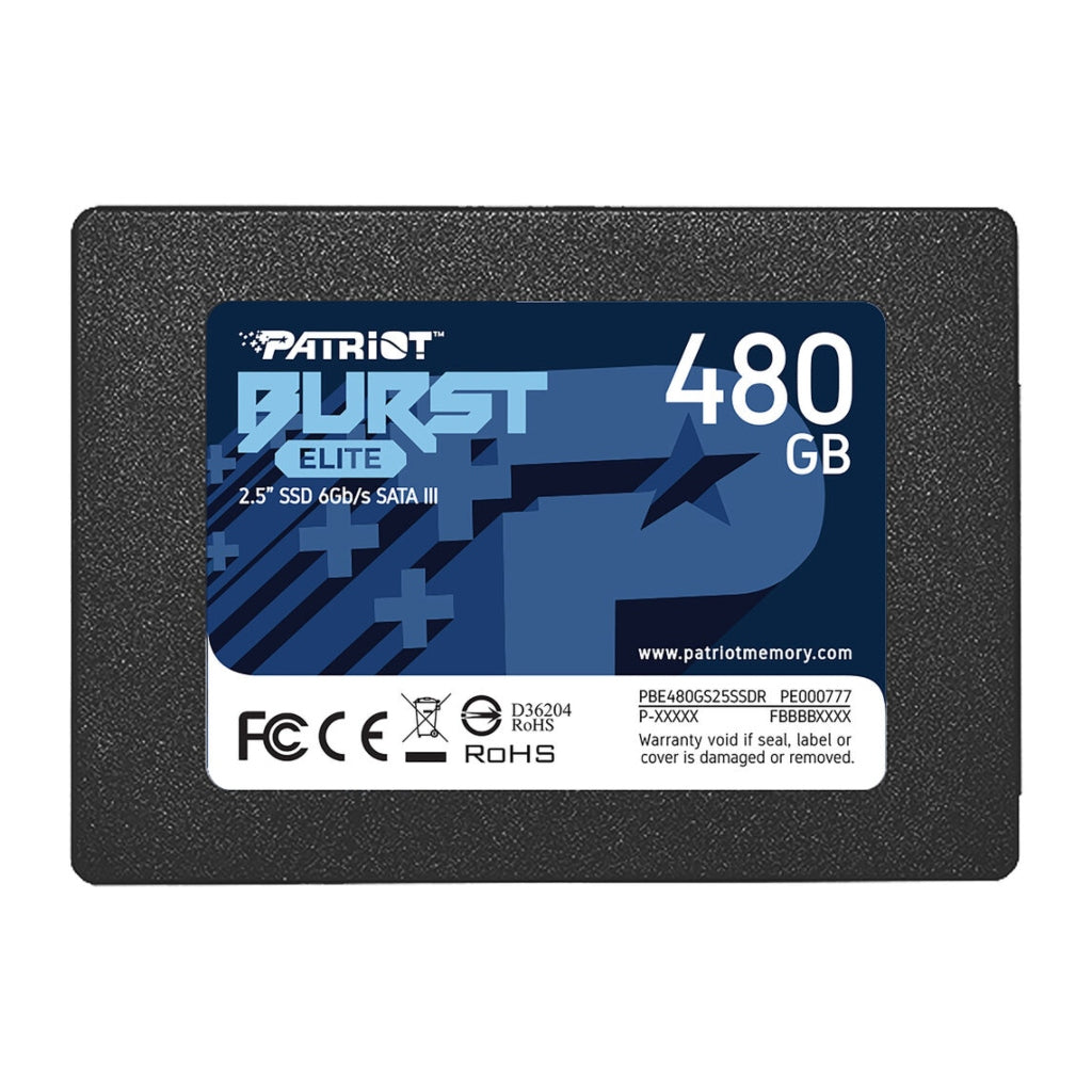 Patriot Unidad de Estado Sólido 480GB 2.5, Bust Elite