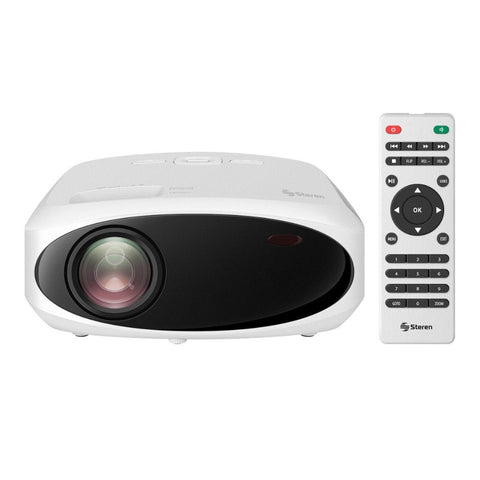 Steren Proyector Portátil Multimedia FHD 9000lm, PRO-400