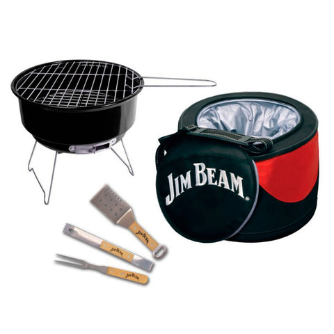 Jim Beam Set Parrilla, Hielera Y Utensilios (jb0105)