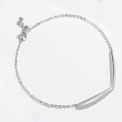 CR Charms Pulsera Ajustable Elegancia Brillante