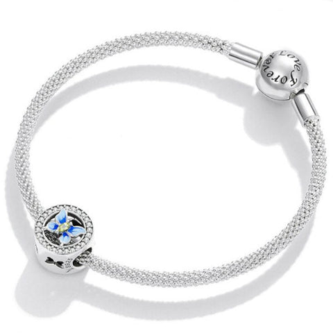 CR Charms Charm Mariposa Azul Brillante