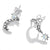 CR Charms Aretes Noche Brillante