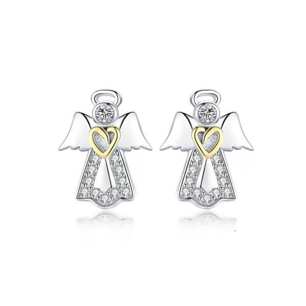 CR Charms Aretes Angelitos