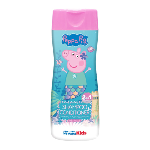 Nevada Shampoo y Acondicionador Peppa Pig, 473ml