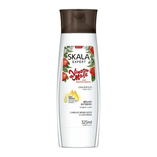 Skala Shampoo Vinagre de Manzana con Keratina, 325ml