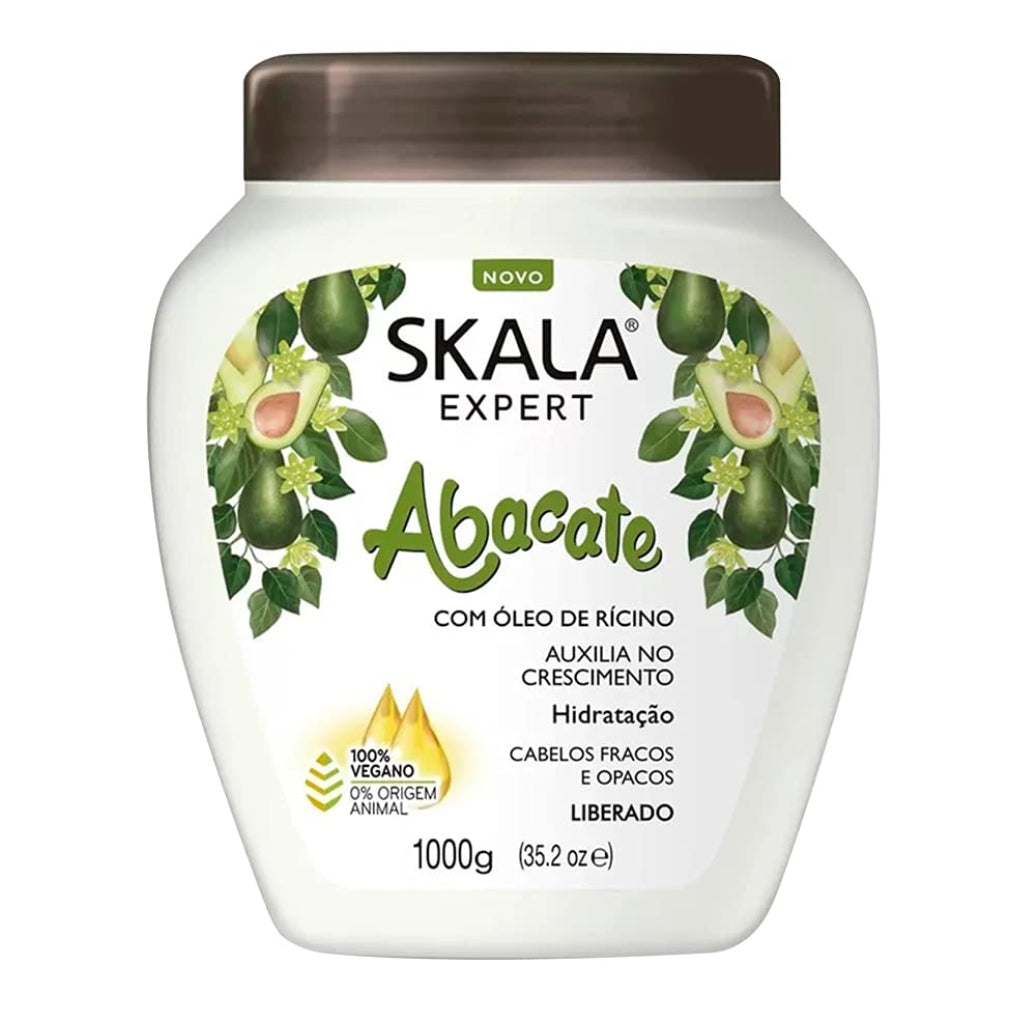 Skala Crema de Peinar Aguacate con Aceite de Ricino, 1000g