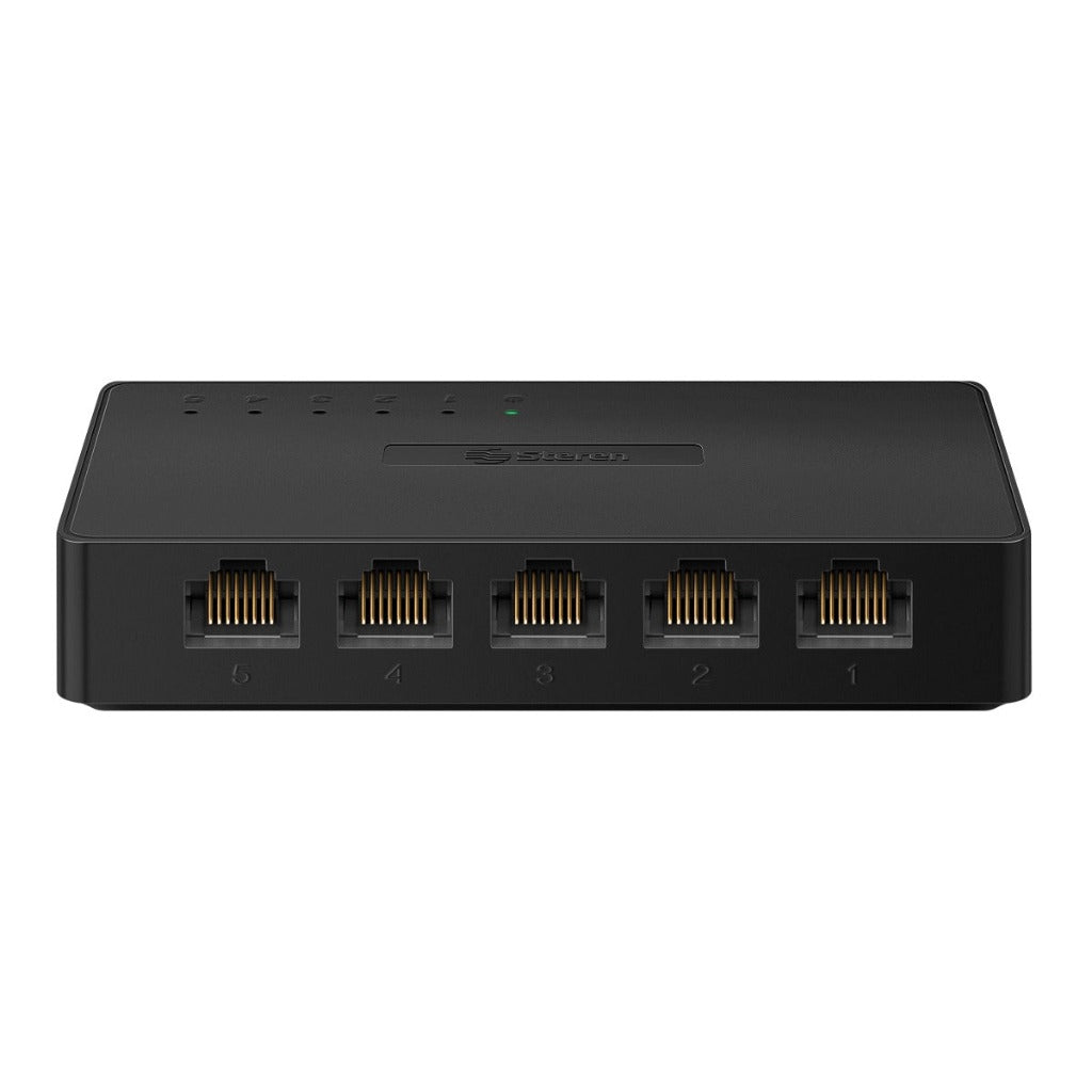 Steren Switch 5 Puertos Gigabits Ethernet, SWI-105