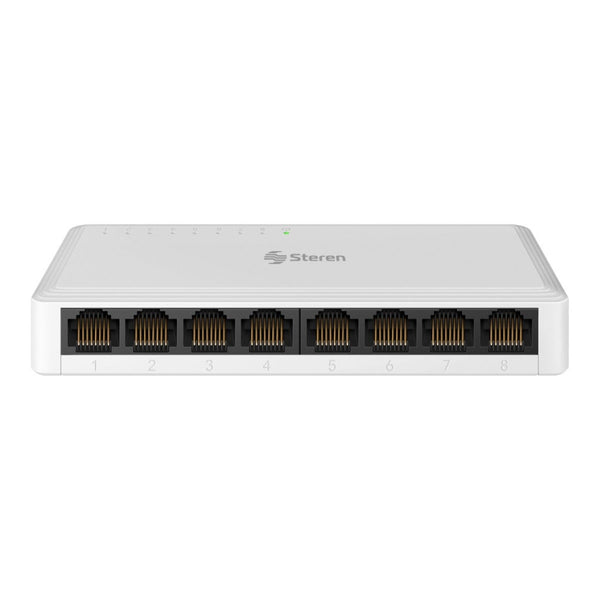 Steren Switch 8 Puertos Gigabits Ethernet, SWI-108