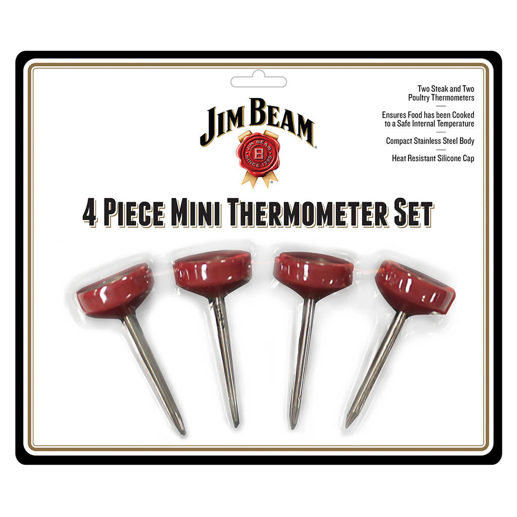 Jim Beam Set de Termómetros 4 Piezas (JB0134)