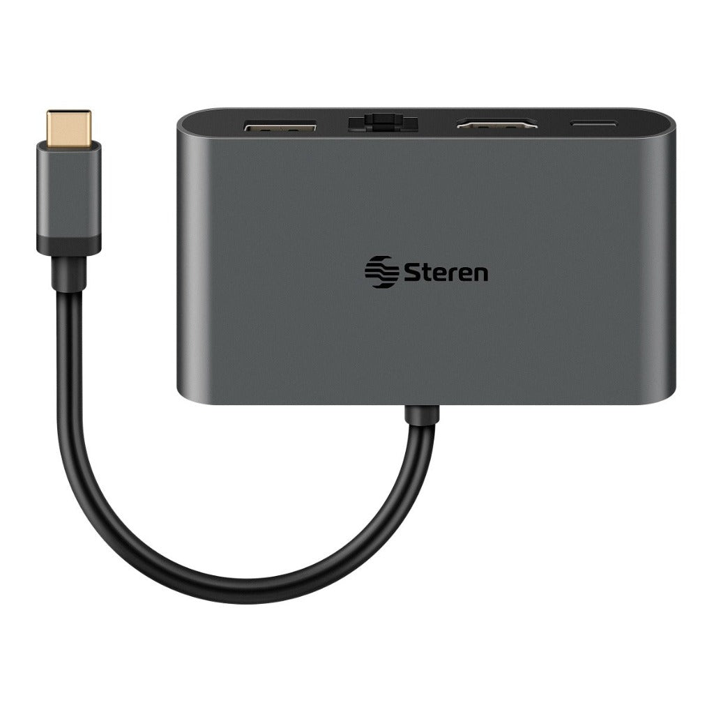 Steren Adaptador USB Tipo C 4 en 1, USB-5290