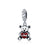 CR Charms Charm Colgante Osito Amoroso