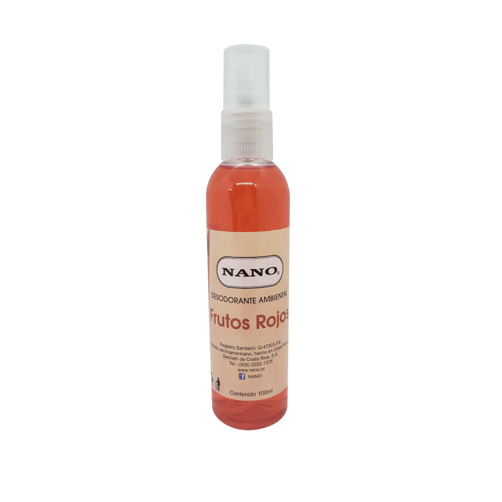 Nano Desodorante Ambiental Frutos Rojos, 100ml