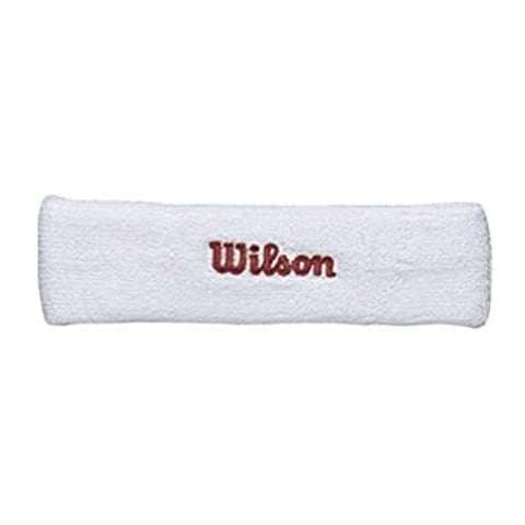 Wilson Vincha French Terry para Tenis Blanco 5.08cm