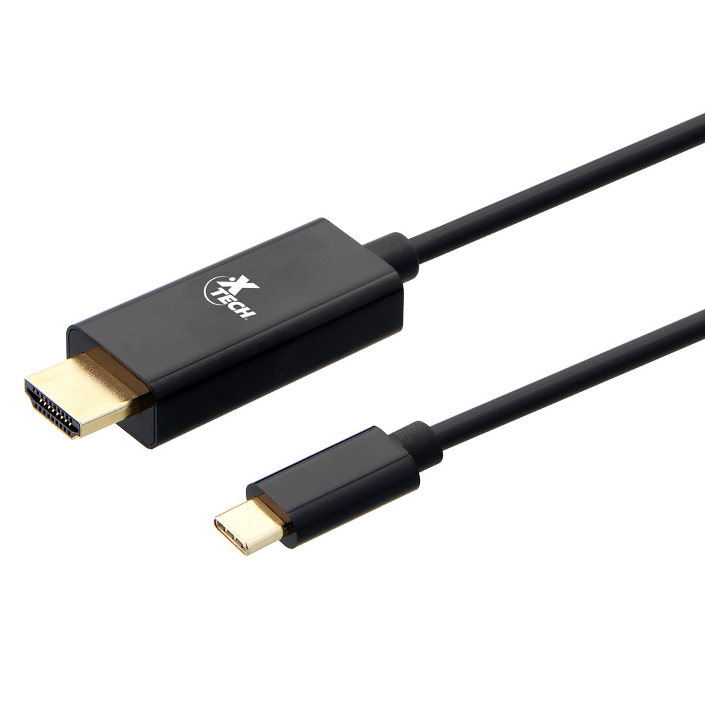 ▷ Xtech Cable Adaptador USB Tipo C macho a HDMI macho, (XTC-545
